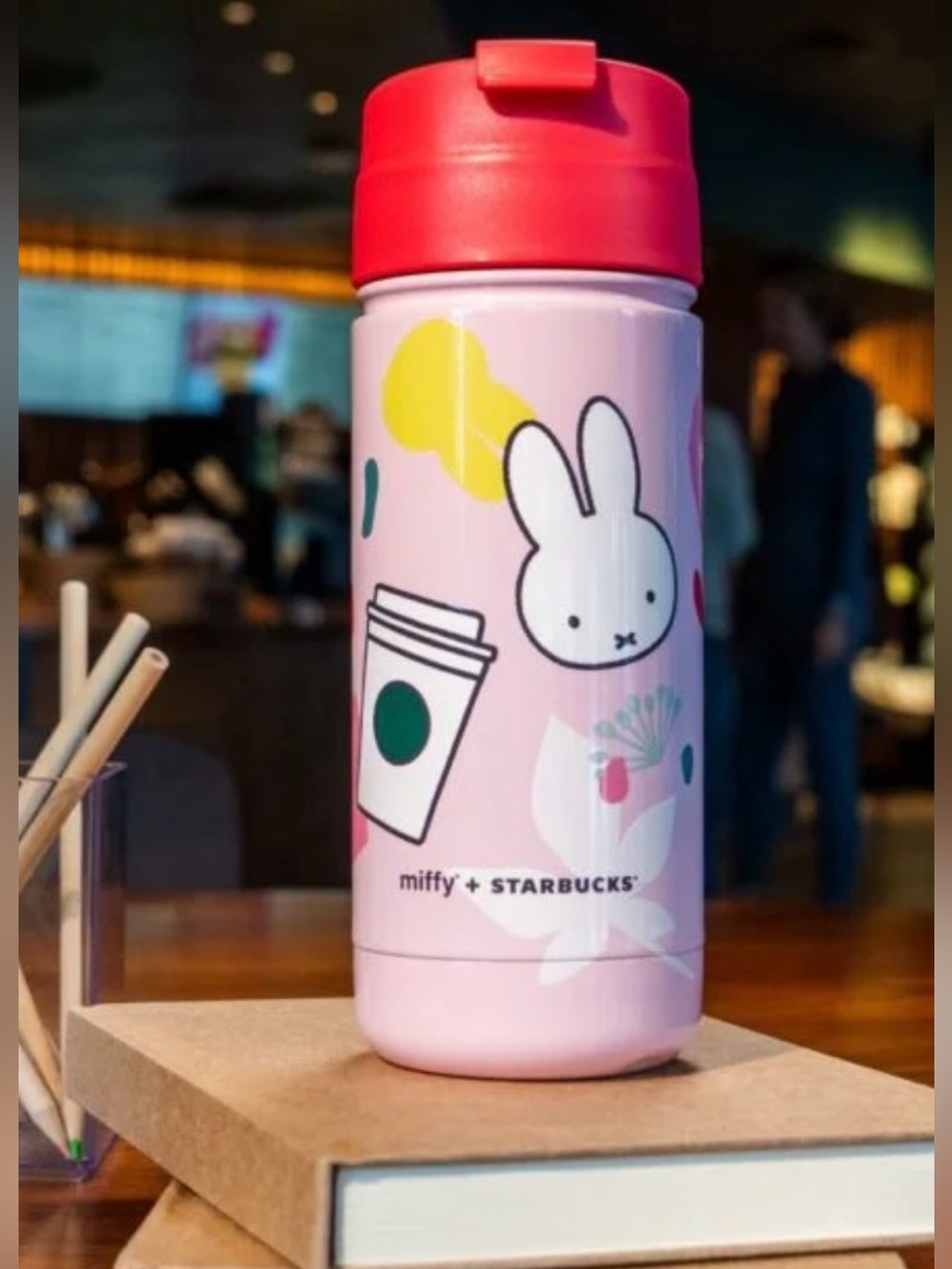 BNWT Starbucks x Miffy Bunny Stainless Steel Tumbler 18oz